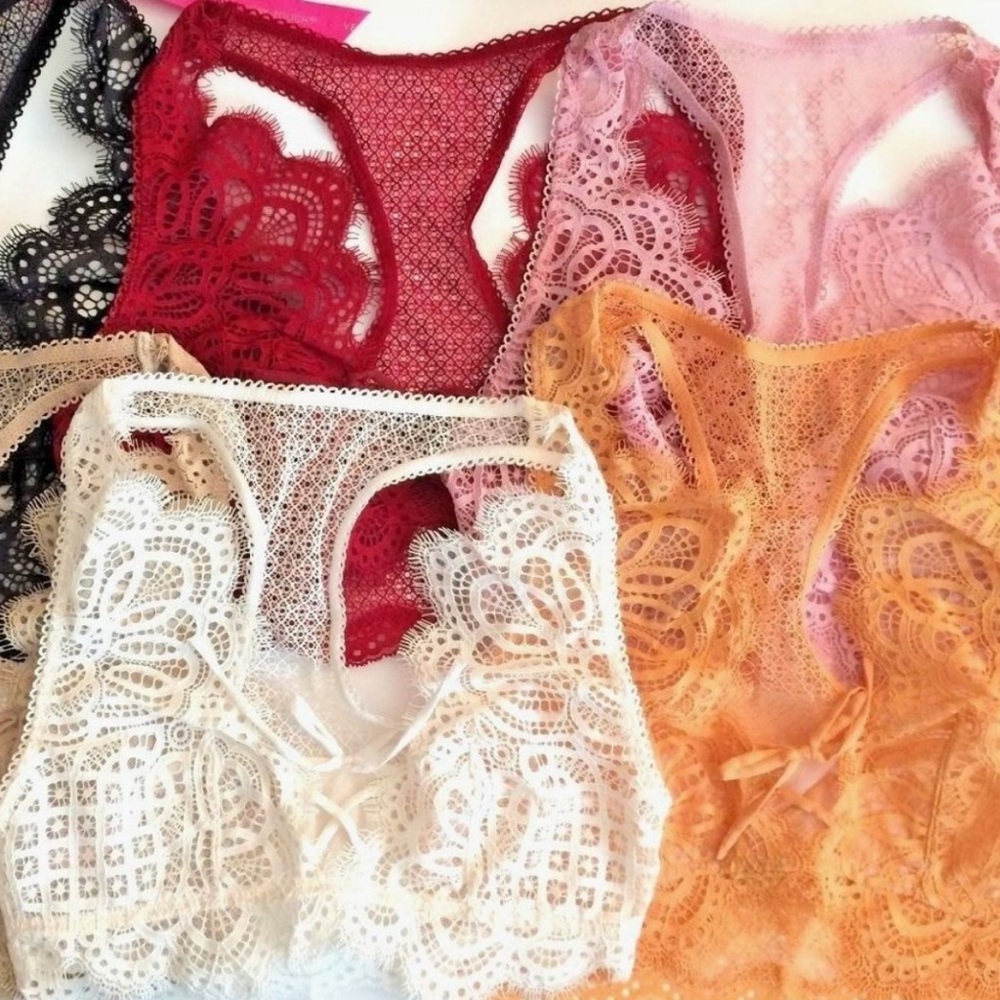 VICTORIA'S SECRET Dream Angels The Laced up Bralette - Picture 3 of 9